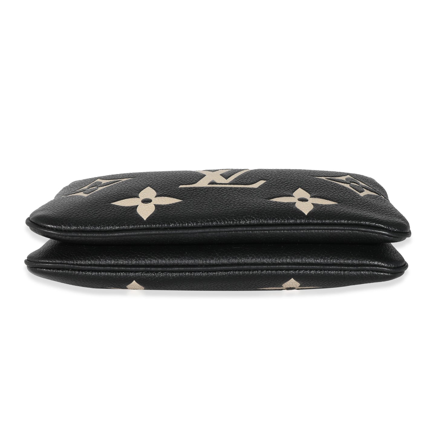 Louis Vuitton Louis Vuitton Bicolore Monogram Empreinte Double Zip Pochette