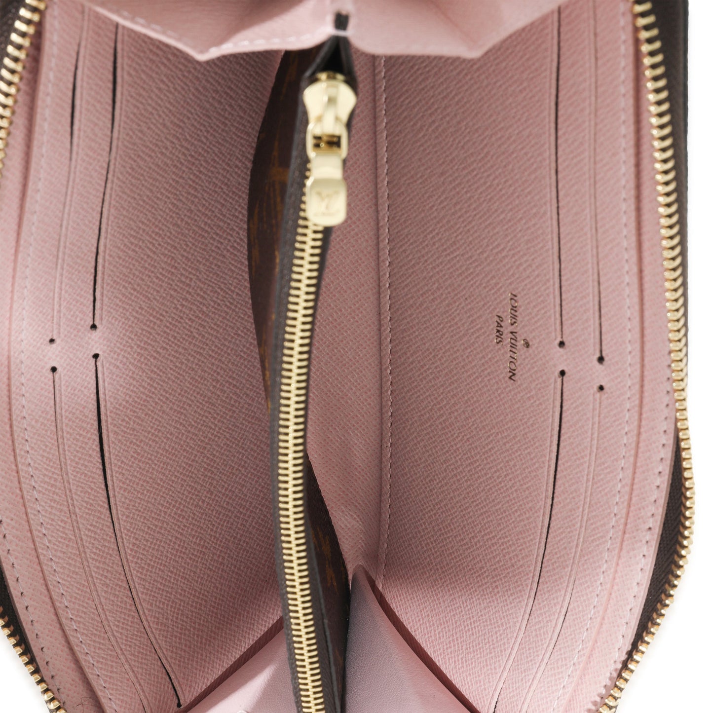 Louis Vuitton Louis Vuitton Monogram Canvas Rose Ballerine Clemence Wallet