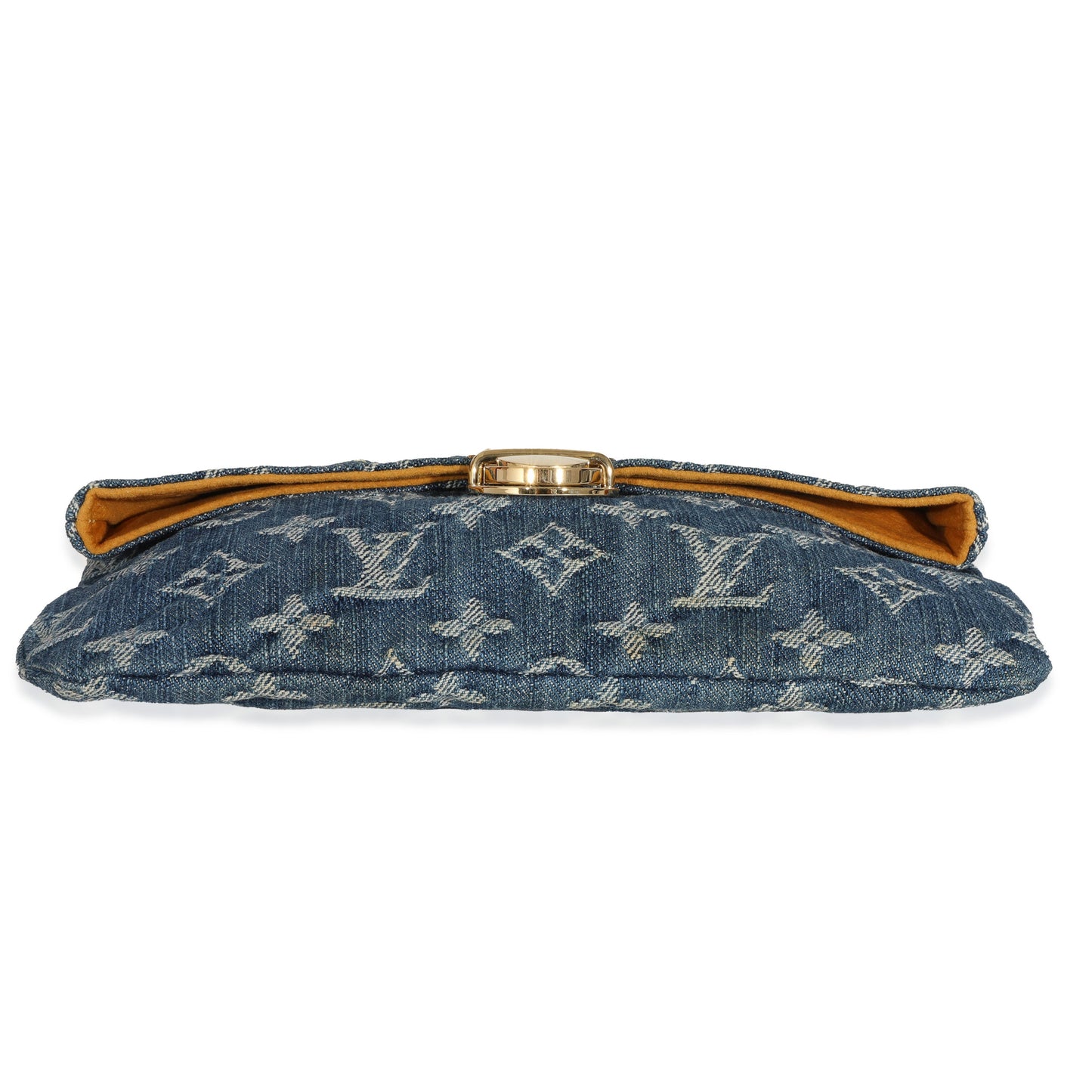 Louis Vuitton Louis Vuitton Blue Monogram Denim Plat Pochette