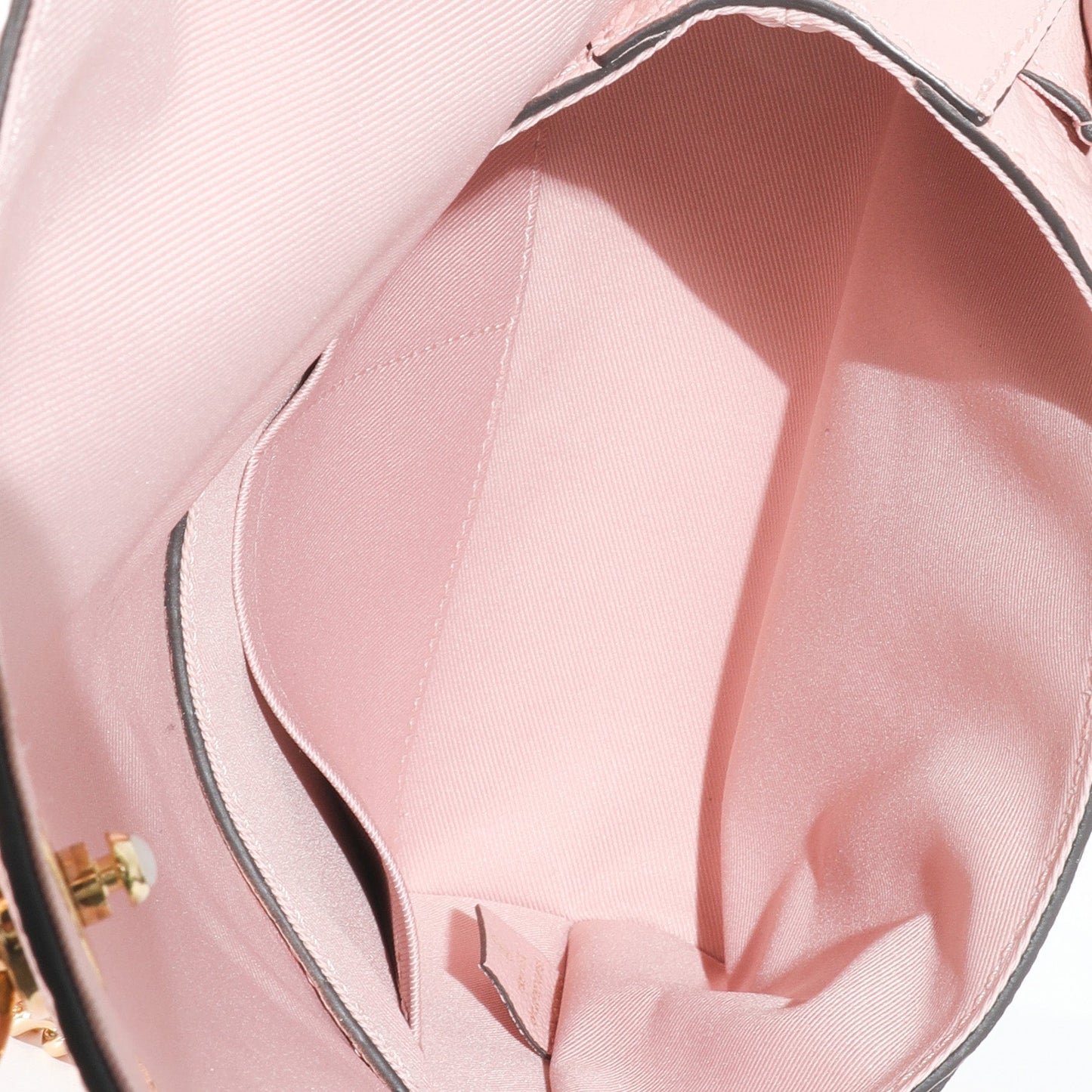 Louis Vuitton Louis Vuitton Empreinte Rose Poudre Blanche BB