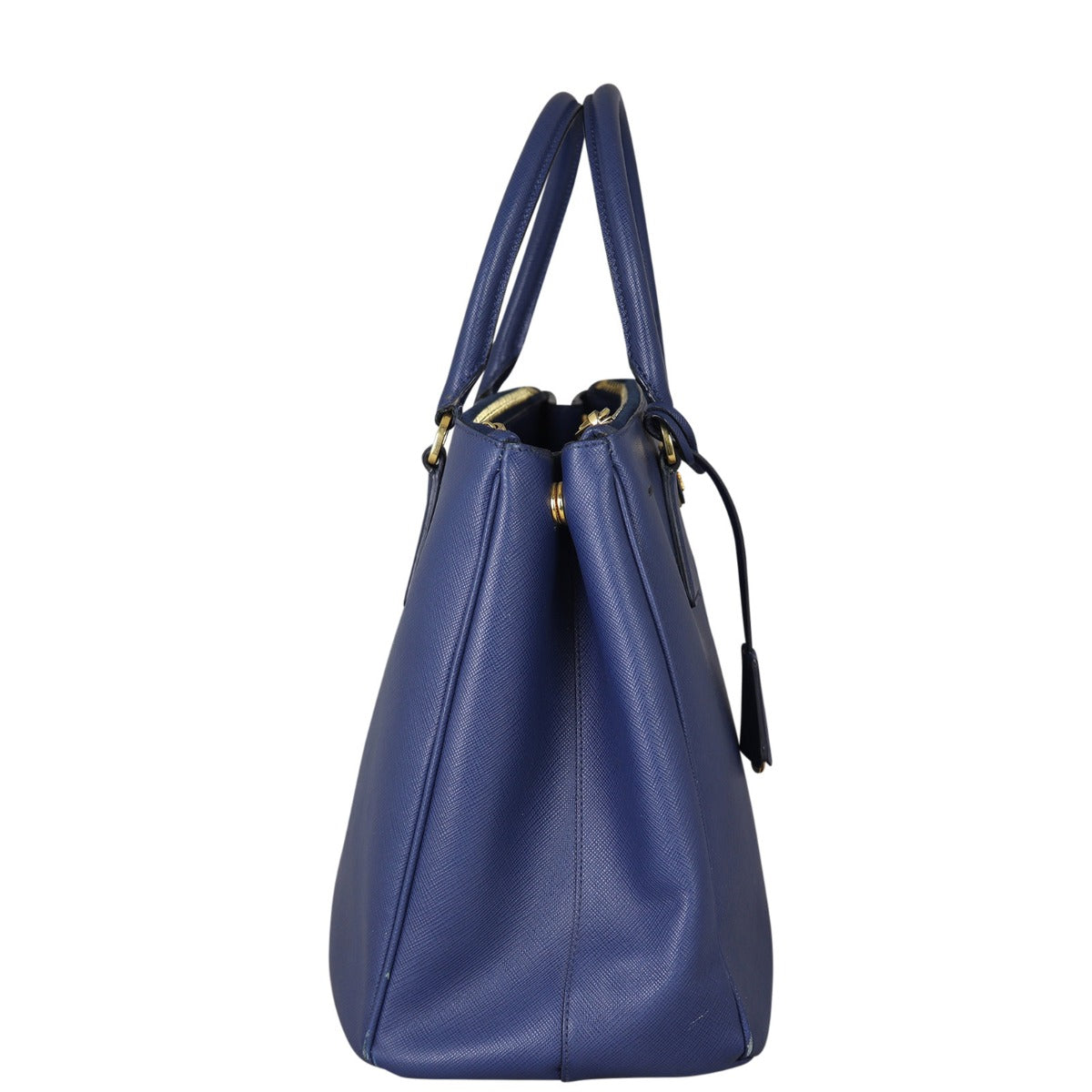 Prada Saffiano Lux Double Zip Tote Medium
