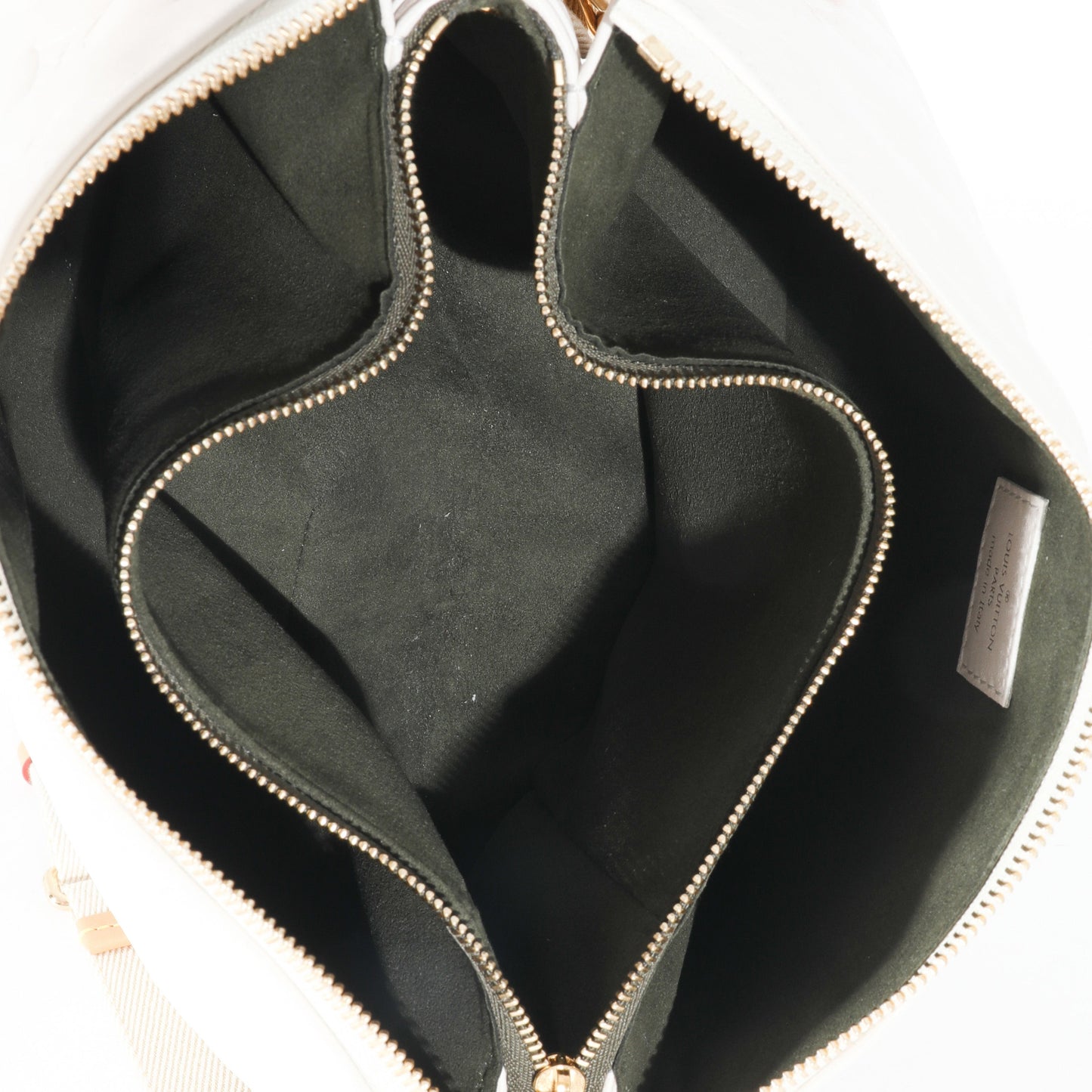 Louis Vuitton Louis Vuitton Cream Monogram Lambskin Coussin PM