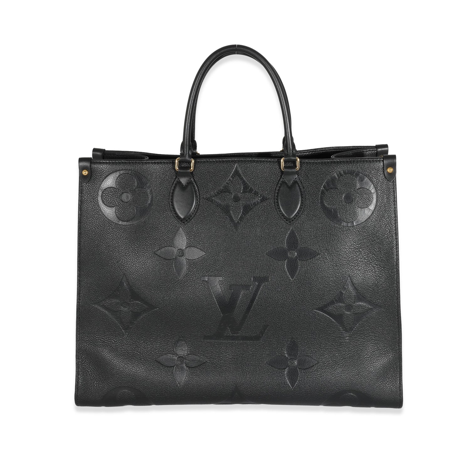 Louis Vuitton Louis Vuitton Black Empreinte Monogram Giant OnTheGo GM