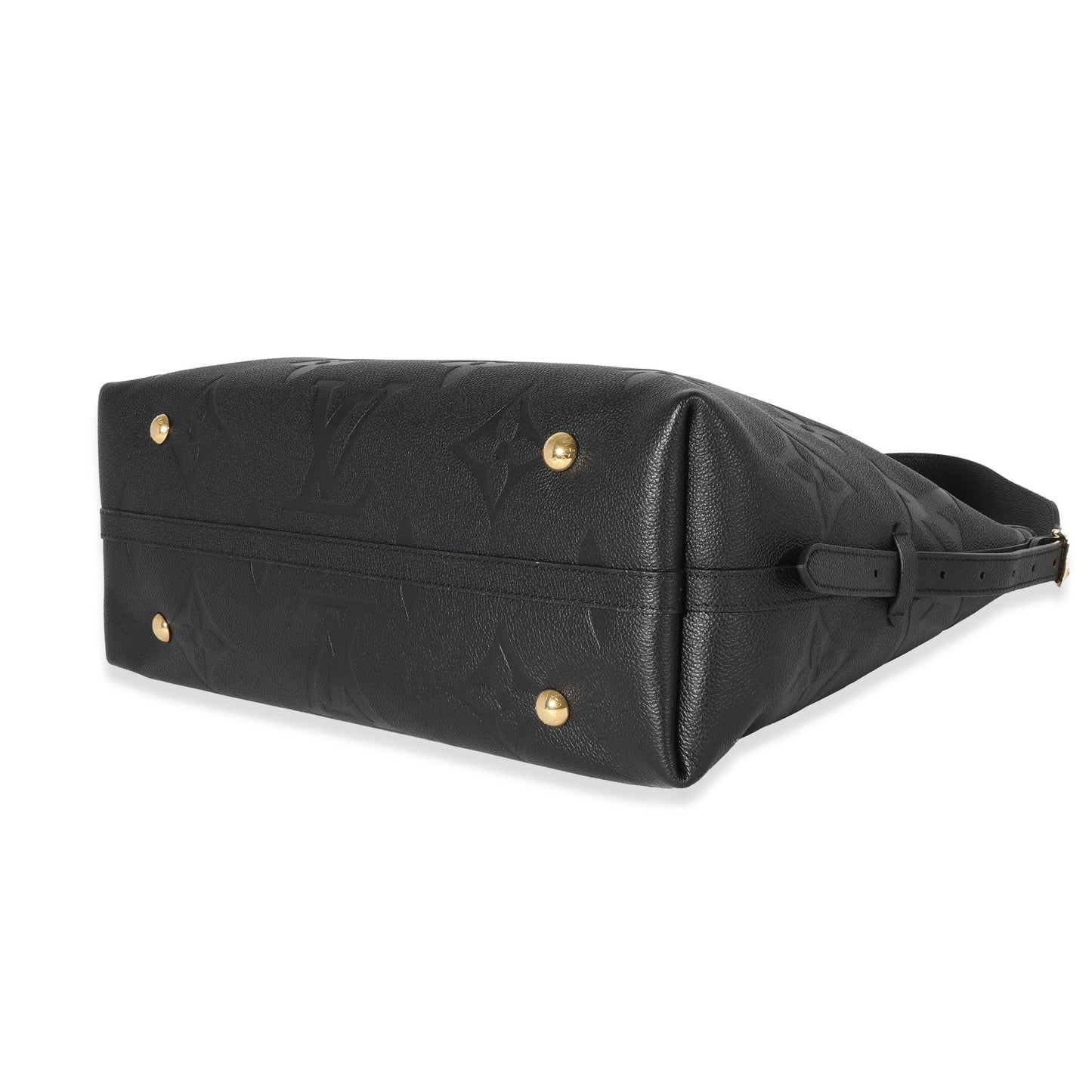 Louis Vuitton Louis Vuitton Black Empreinte Monogram CarryAll MM