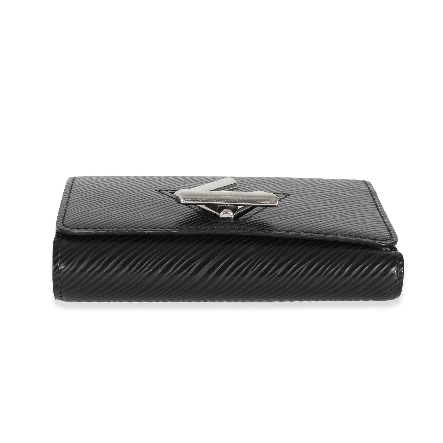 Louis Vuitton Louis Vuitton Black Epi Twist Compact Wallet