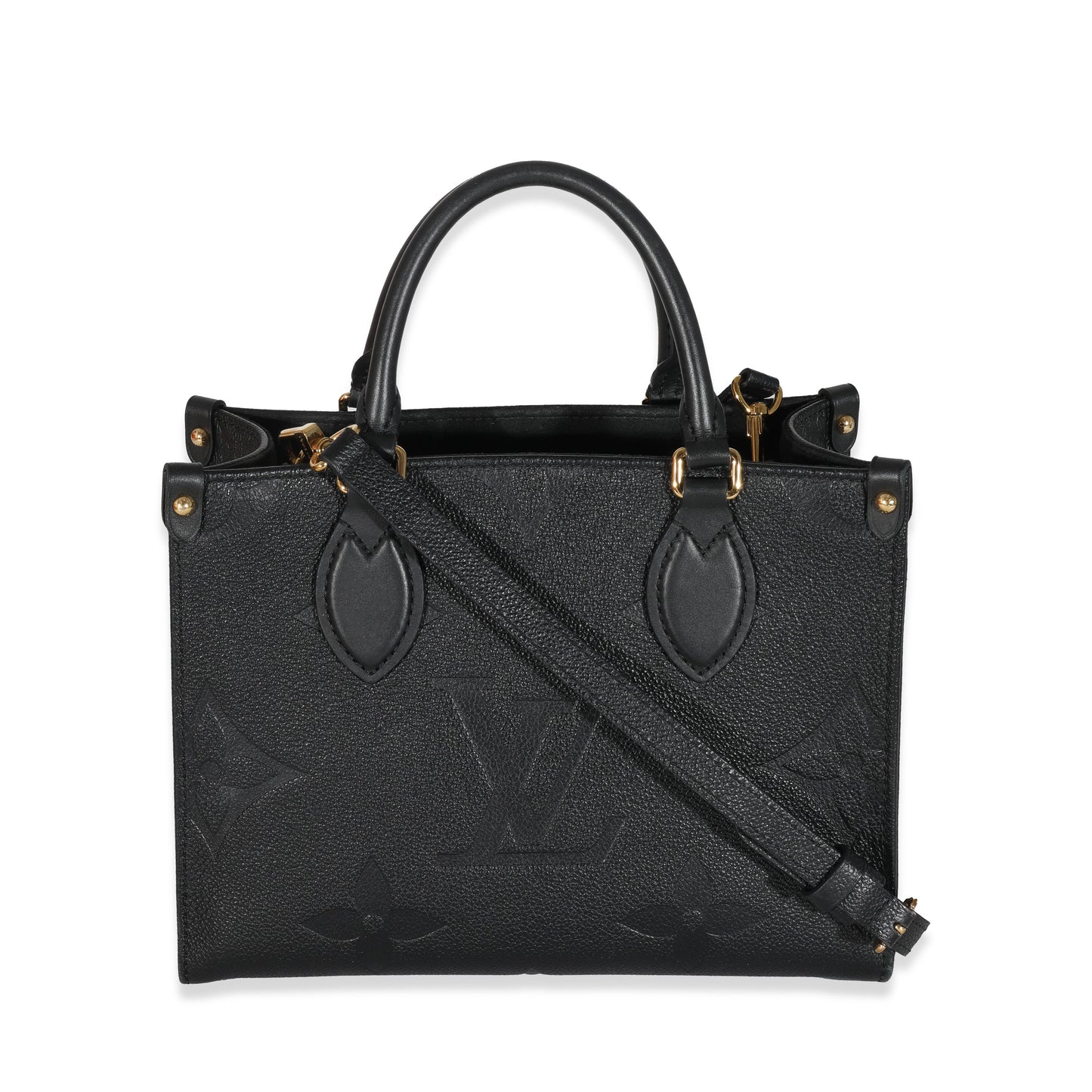 Louis Vuitton Louis Vuitton Black Empreinte Monogram Giant Onthego PM