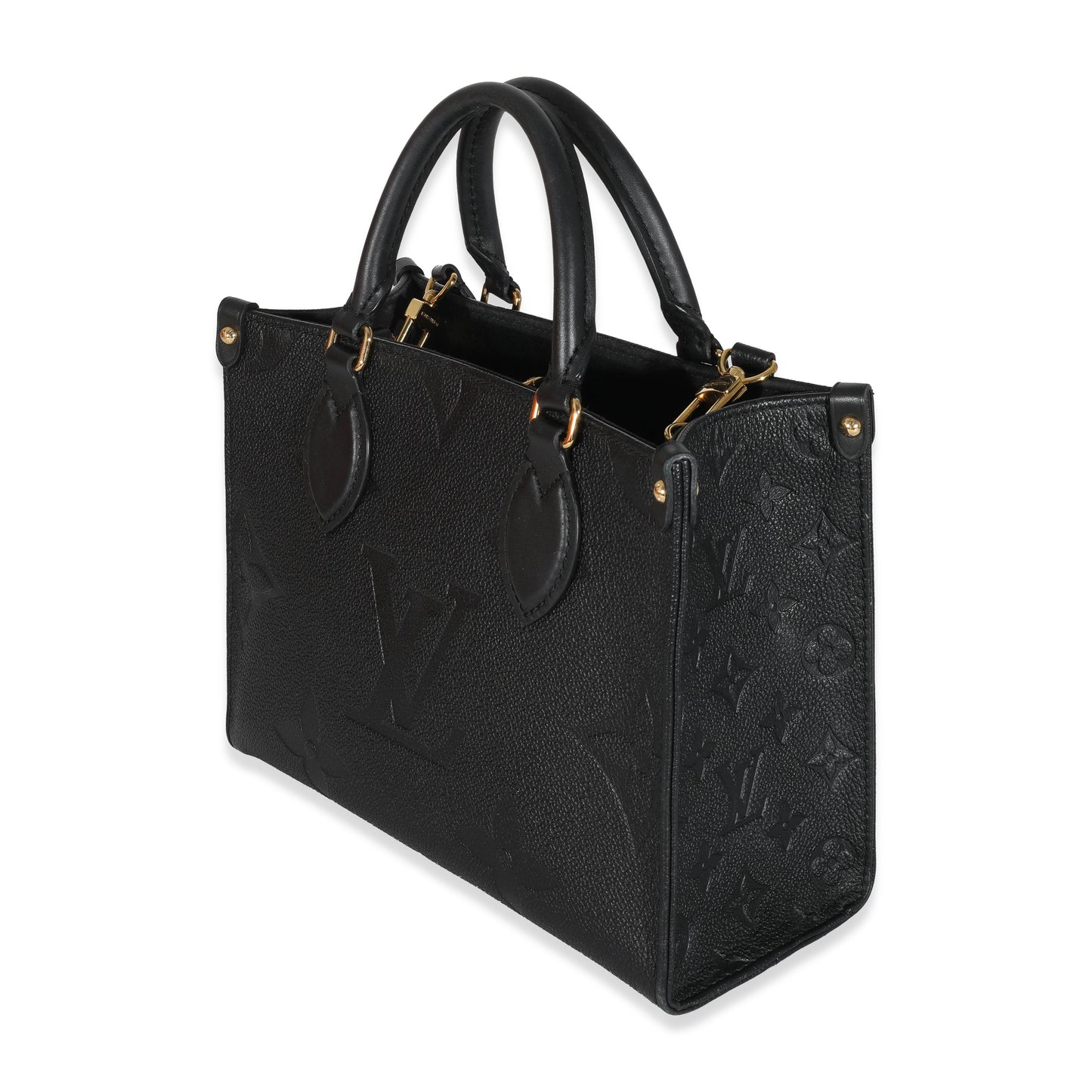 Louis Vuitton Louis Vuitton Black Empreinte Monogram Giant Onthego PM