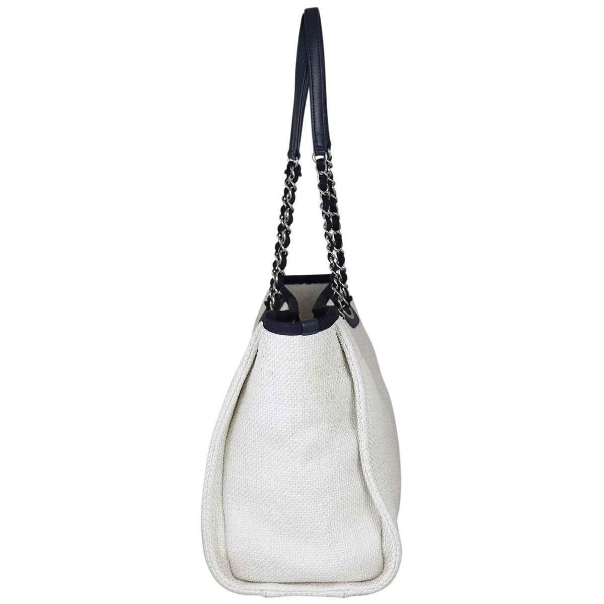 Chanel Deauville Small Tote | White