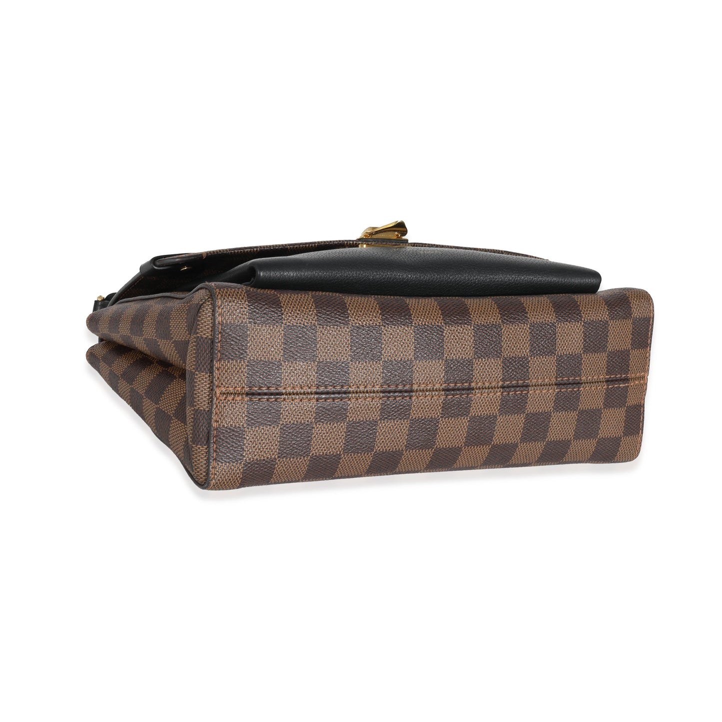 Louis Vuitton Louis Vuitton Black Calfskin Damier Ebene Canvas Vavin PM