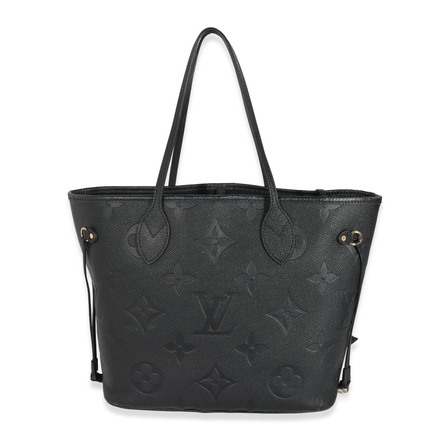 Louis Vuitton Louis Vuitton Black Empreinte Neverfull MM