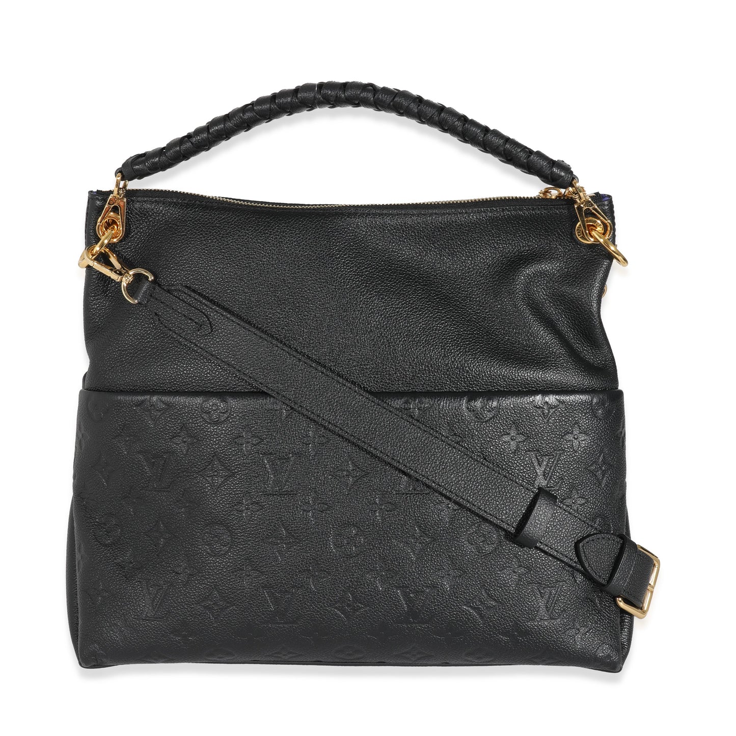 Louis Vuitton Louis Vuitton Black Empreinte Maida Hobo