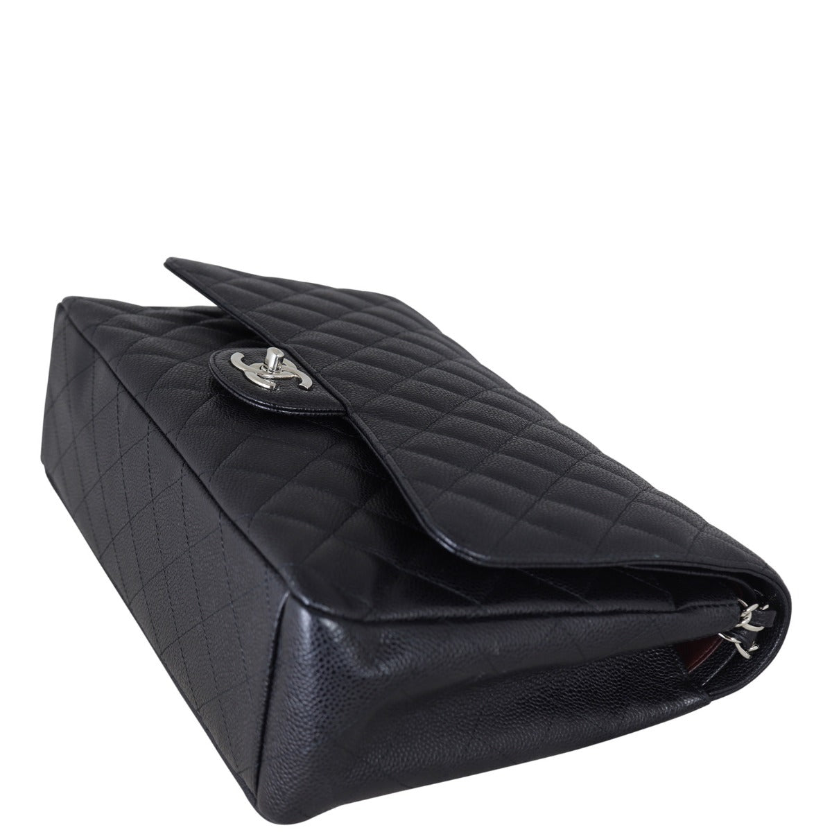 Chanel Classic Double Flap Maxi | Black Caviar