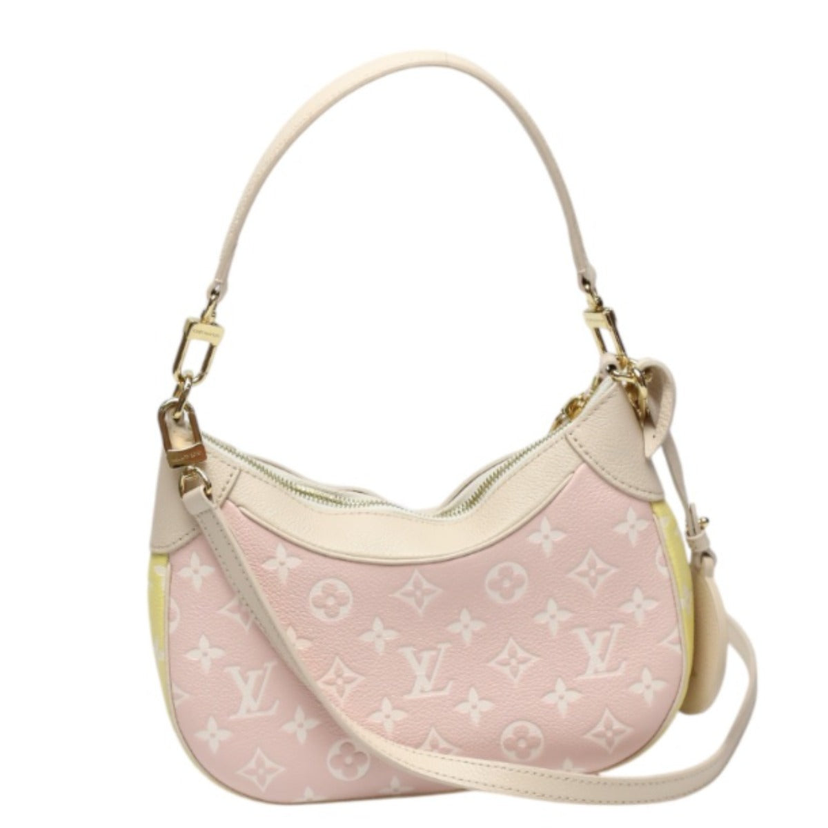 LOUIS VUITTON Pouch M46113 Monogram Empreinte , Leather pink Ann Platt Bagatelle NM