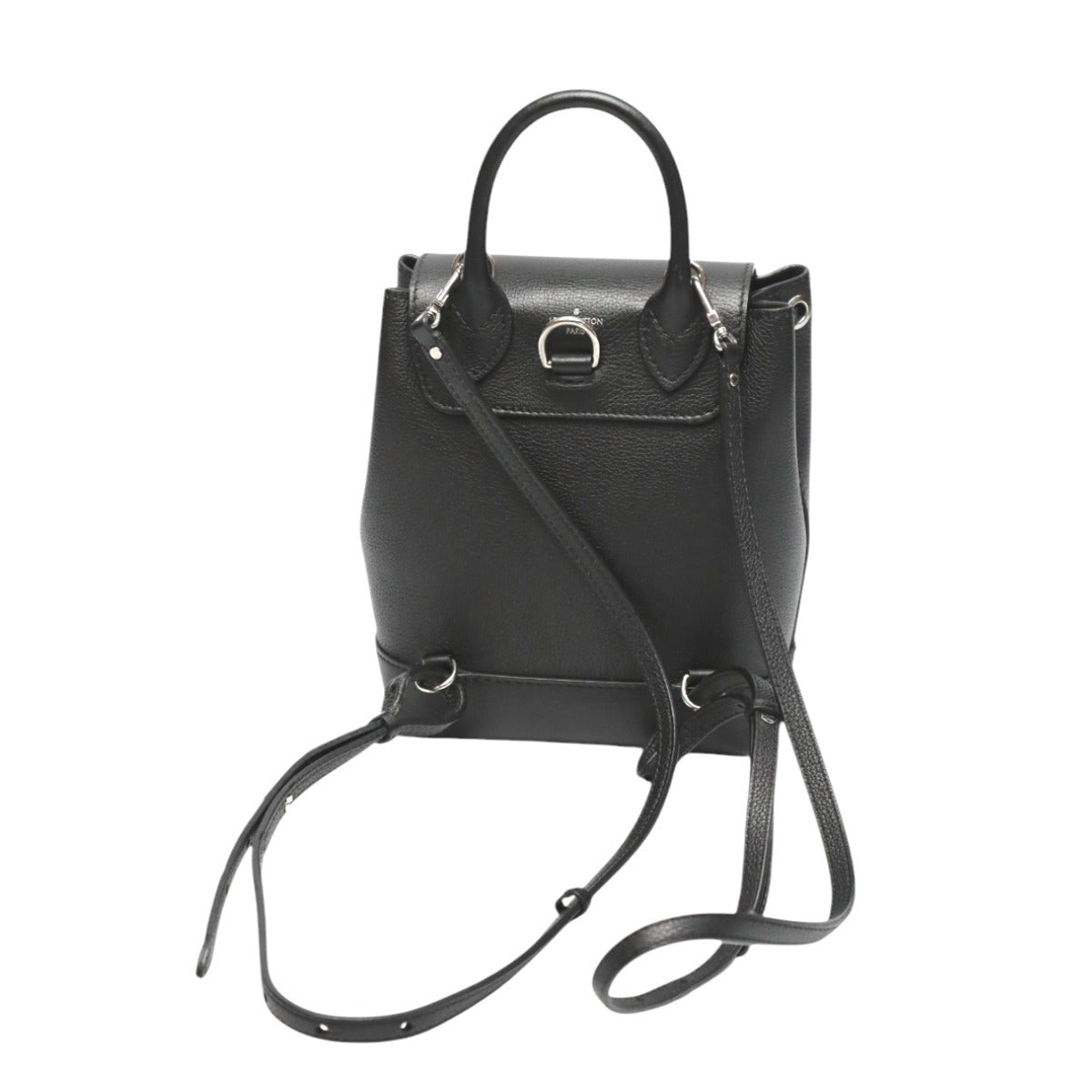 LOUIS VUITTON Backpack M54573 leather Noir Lock Me Bag Taurillon Clemence bag mini Women