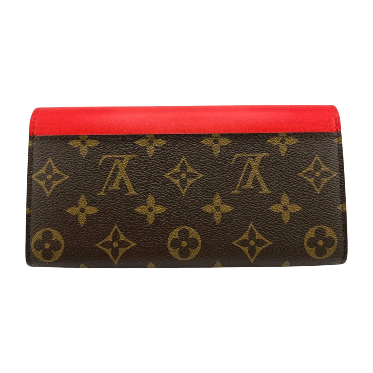 LOUIS VUITTON Long Wallet Purse M60791 Monogram canvas Brown Long Wallet Purse Monogram Portefeuille Sarah Tribal Mask Women