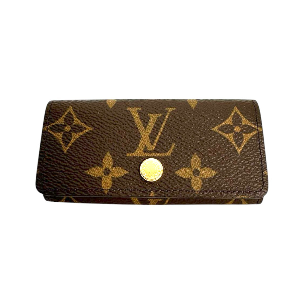 LOUIS VUITTON Key case Key holder  M69517 Monogram canvas Brown for 4 Monogram Multicles4 unisex(Unisex)
