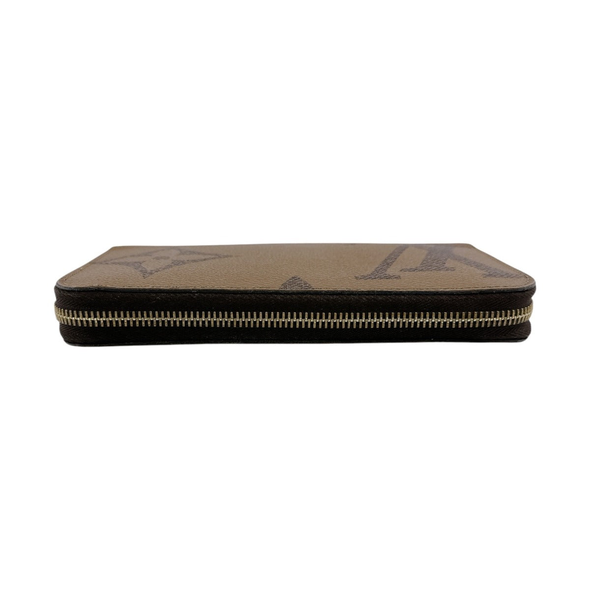 LOUIS VUITTON Long Wallet Purse M69353 Monogram canvas Brown Giant reverse Monogram Zippy wallet unisex(Unisex)