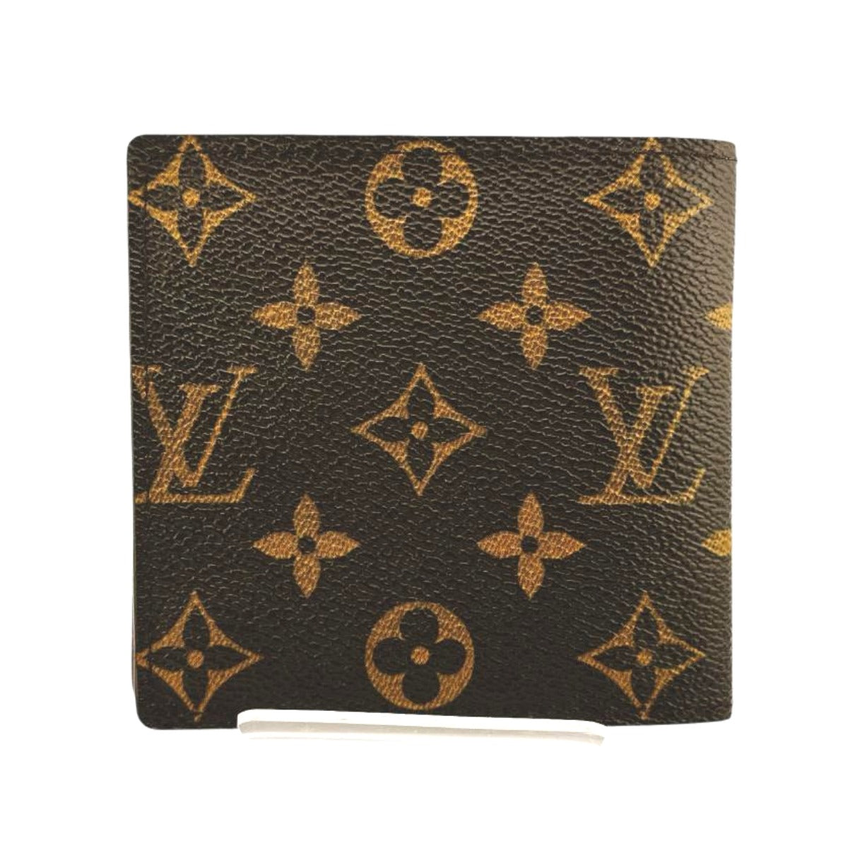 LOUIS VUITTON Bifold Wallet M61675 Monogram canvas Brown Bifold Wallet Monogram Includes Marco Coin Pocket unisex(Unisex)