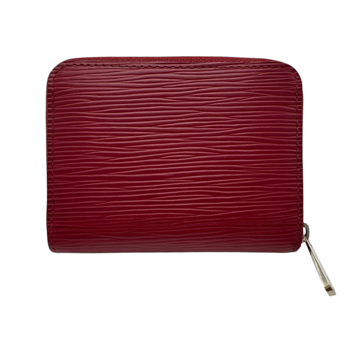 LOUIS VUITTON Coin case M60383 Epi Leather Red Coin case Epi Zip around purse Women