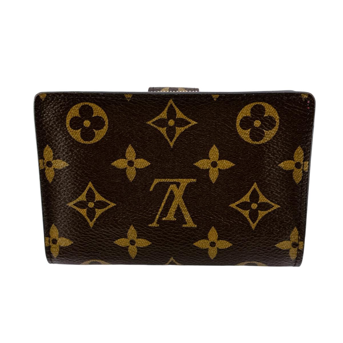 LOUIS VUITTON Bifold Wallet M69433 Monogram canvas Fuchsia Bifold Wallet Monogram Portefeuille Juliet Women