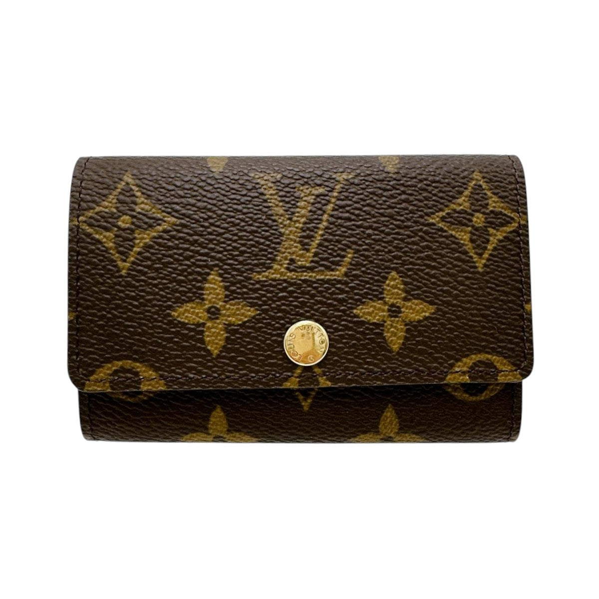 LOUIS VUITTON Key case Key holder  M62630 Monogram canvas Brown Key case Key holder for 6 pieces Monogram Multicles6 unisex(Unisex)