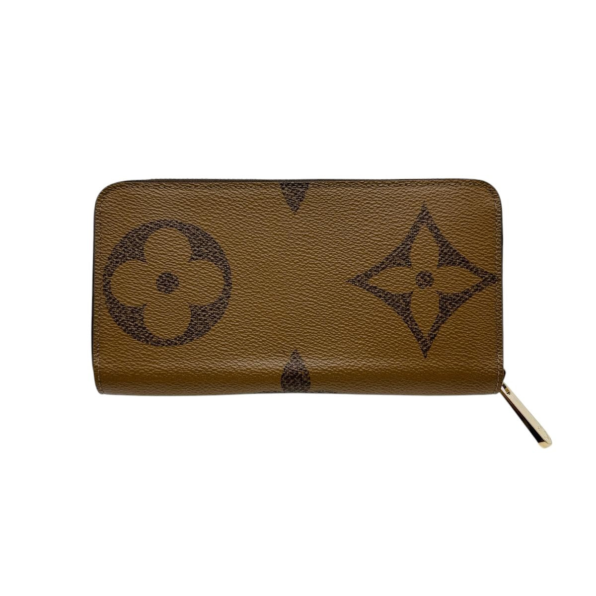 LOUIS VUITTON Long Wallet Purse M69353 Monogram canvas Brown Long Wallet Purse Monogram Giant reverse unisex(Unisex)