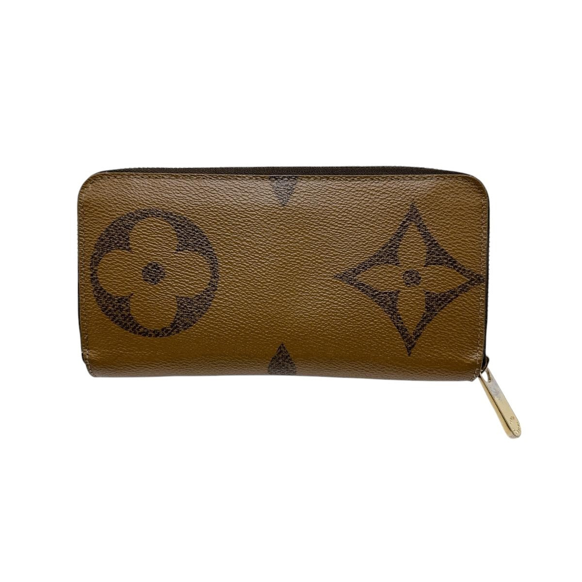 LOUIS VUITTON Long Wallet Purse M69353 Monogram canvas Brown Long Wallet Purse Monogram Zippy wallet unisex(Unisex)