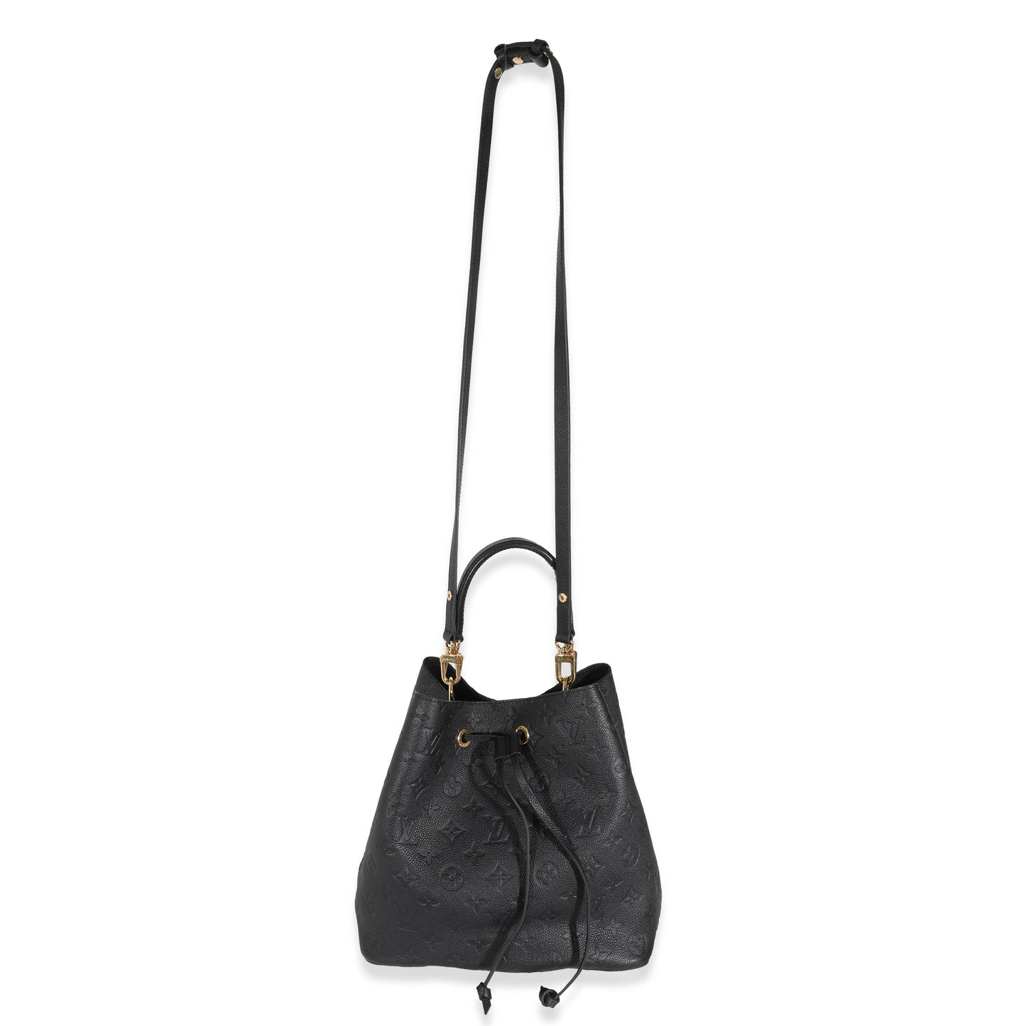 Louis Vuitton Louis Vuitton Black Monogram Empreinte NéoNoé MM