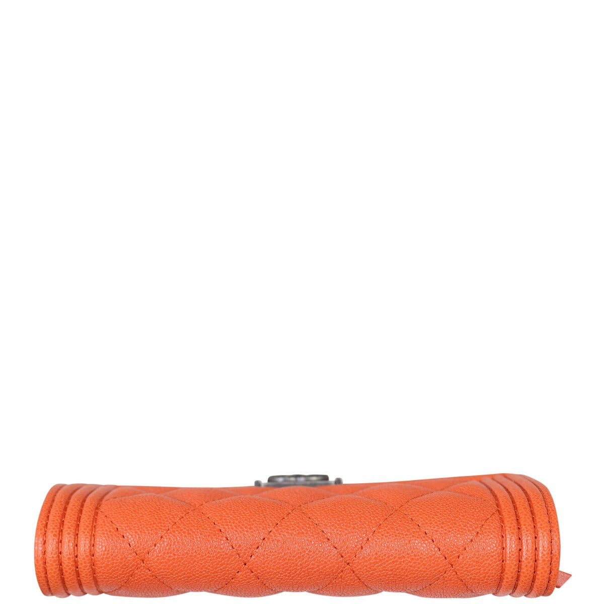 Chanel Boy Compact Wallet | Orange
