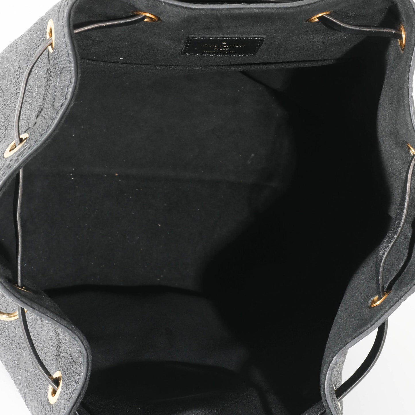 Louis Vuitton Louis Vuitton Black Empreinte Montsouris Backpack