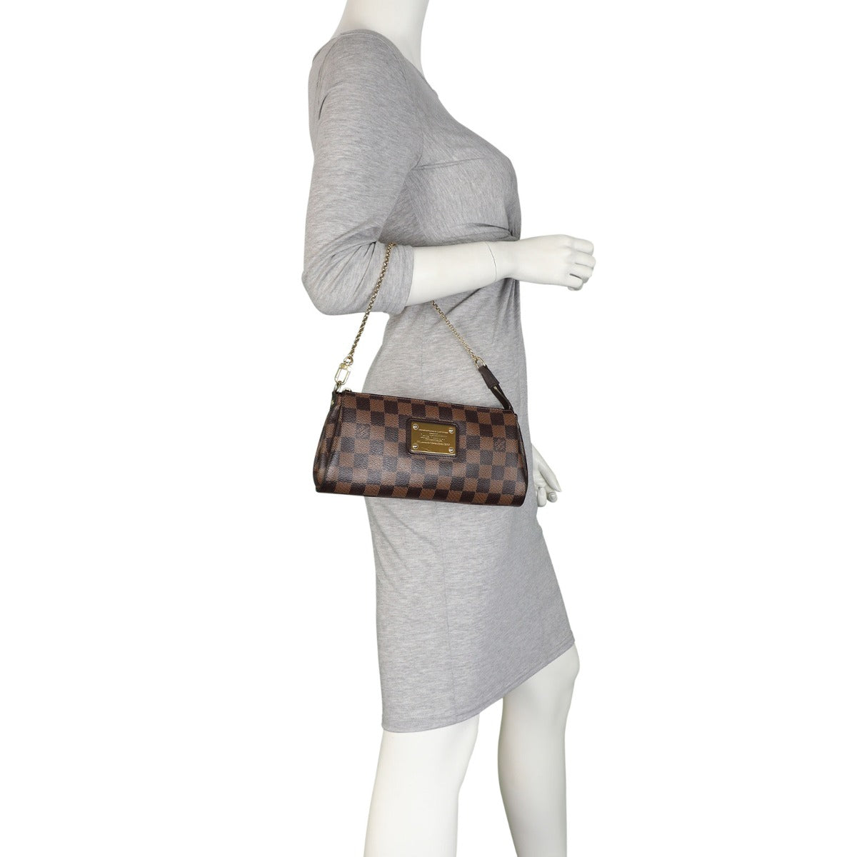 Louis Vuitton Eva Pochette Damier Ebene