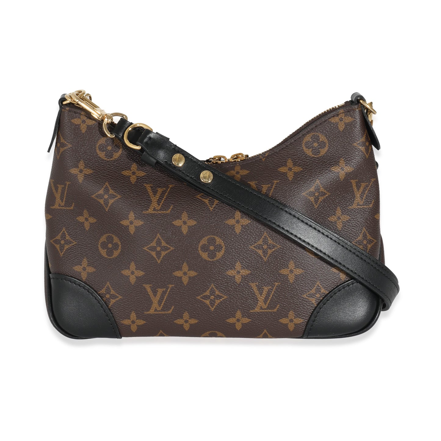 Louis Vuitton Louis Vuitton Black Monogram Canvas Boulogne NM