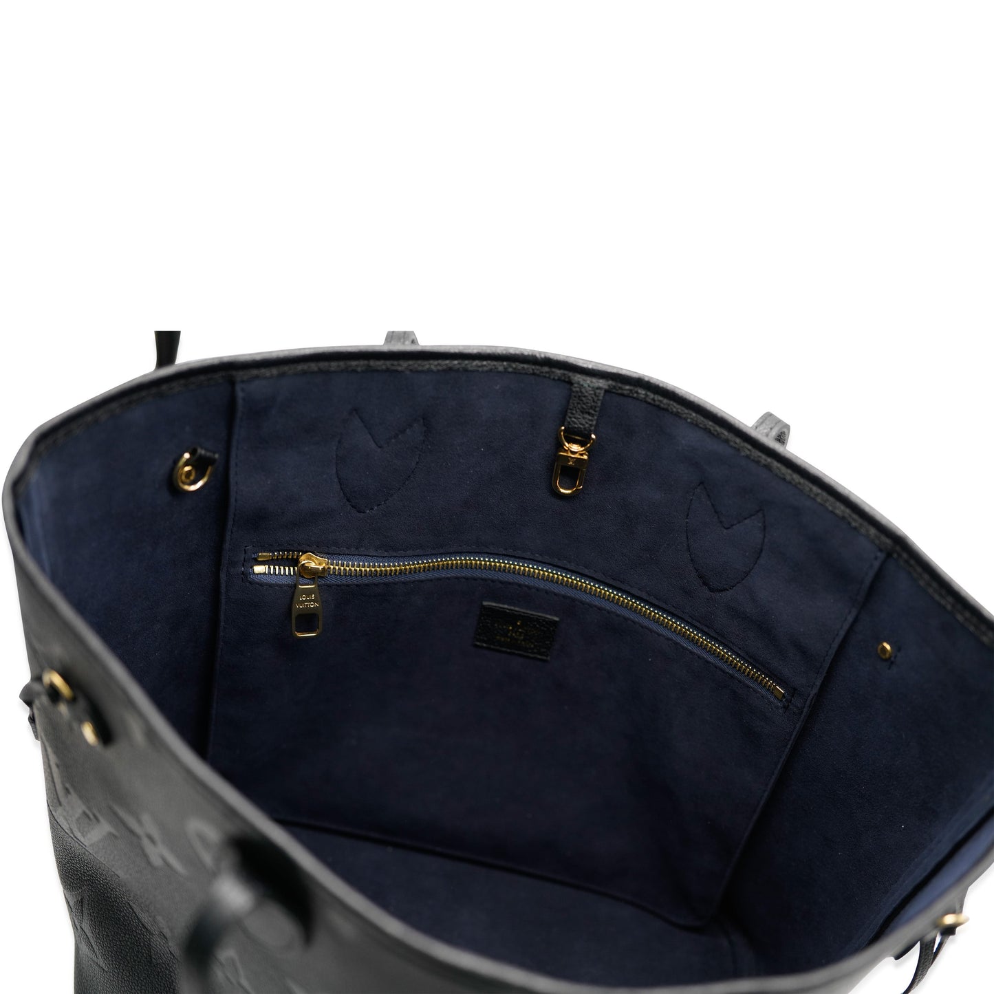 Louis Vuitton Louis Vuitton Black Monogram Empreinte Neverfull MM