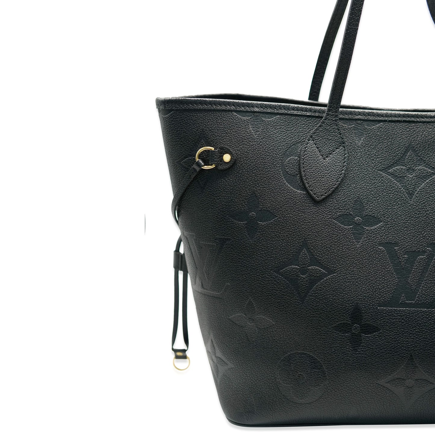 Louis Vuitton Louis Vuitton Black Monogram Empreinte Neverfull MM