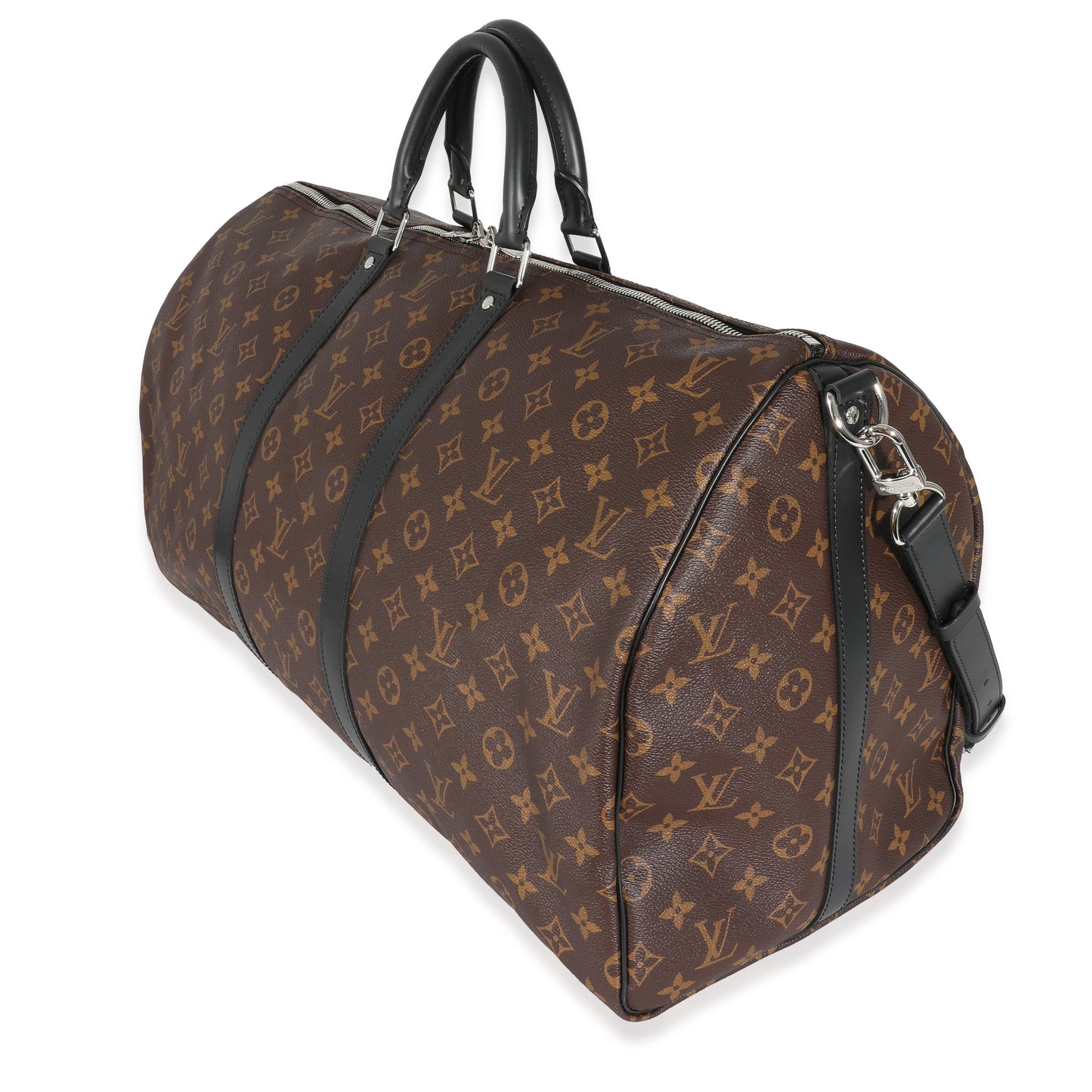 Louis Vuitton Louis Vuitton Monogram Macassar Keepall Bandoulière 55