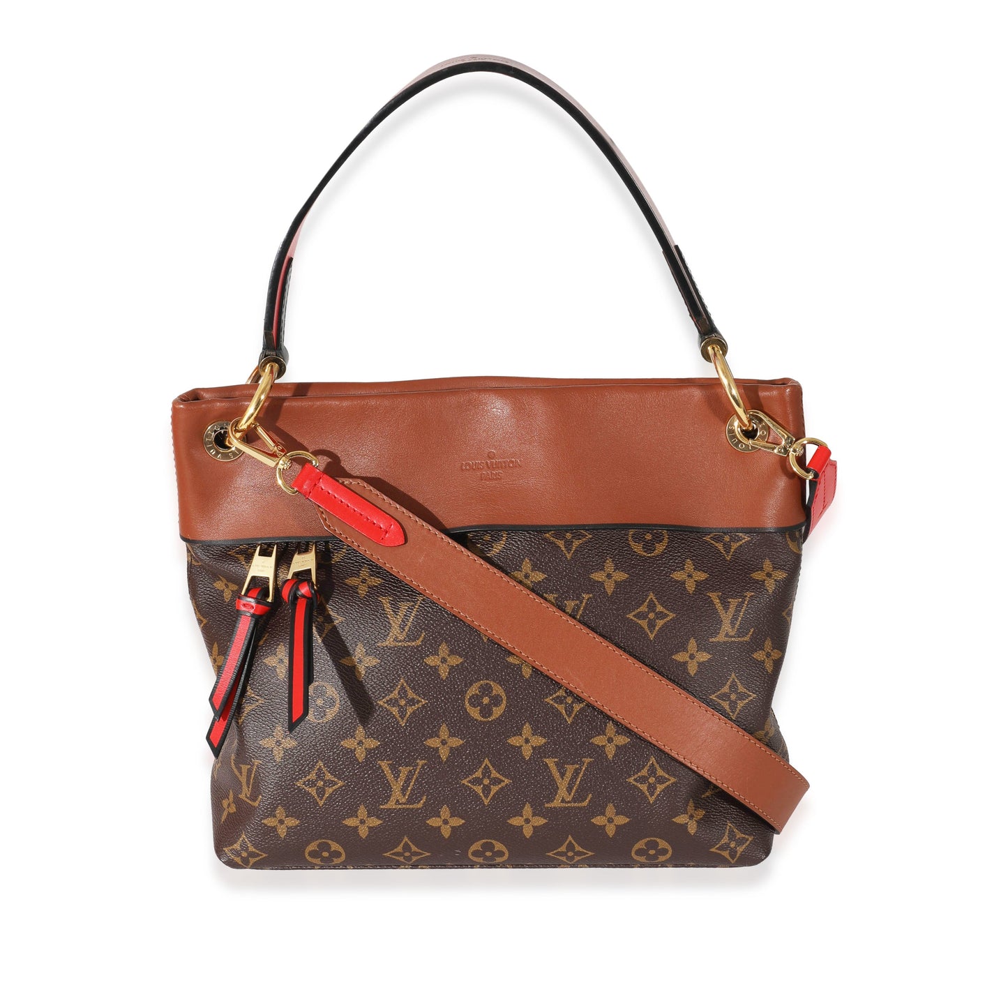 Louis Vuitton Louis Vuitton Monogram Canvas Caramel Rouge Tuileries Besace Bag