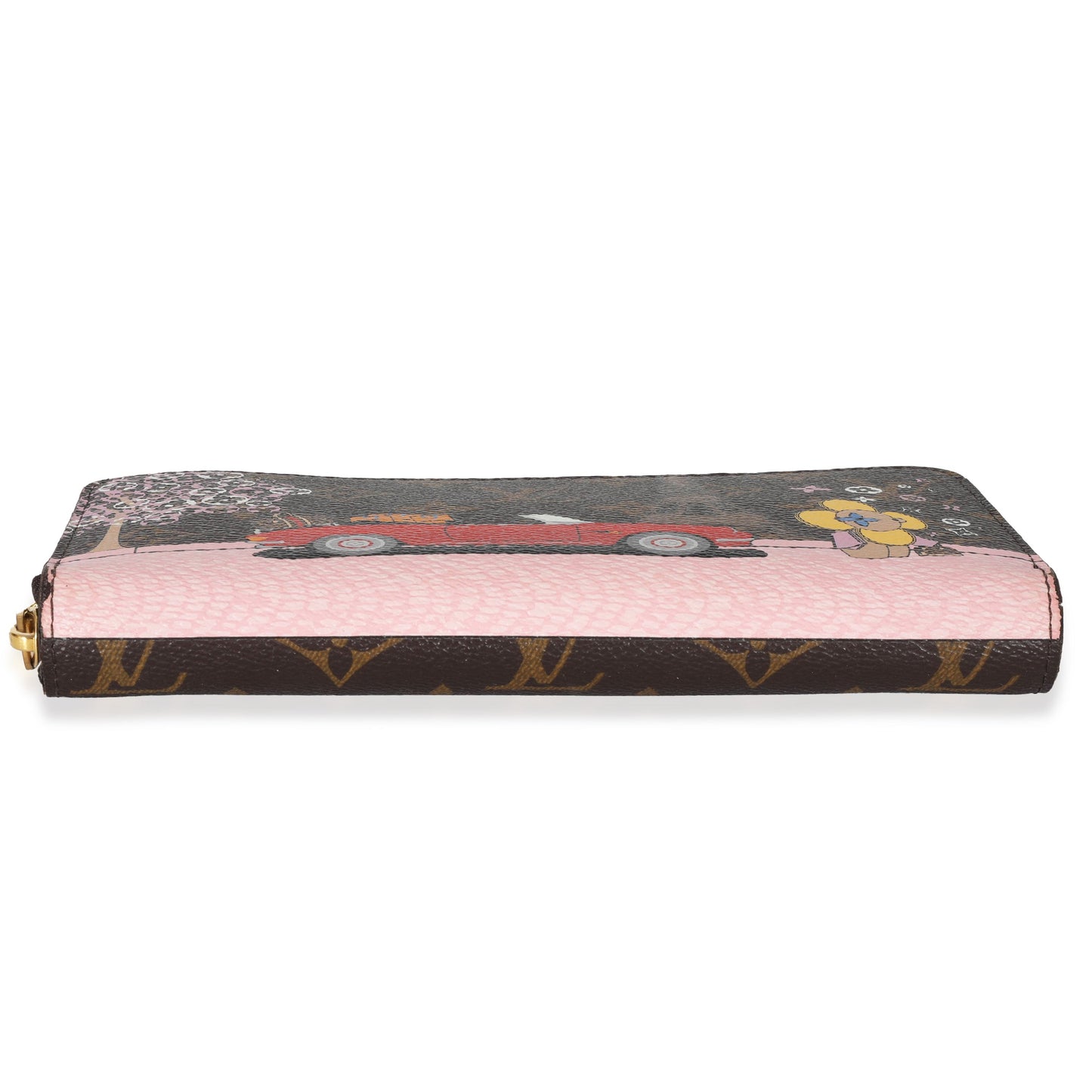 Louis Vuitton Louis Vuitton Monogram Canvas Vivienne Christmas Animation Zippy Wallet