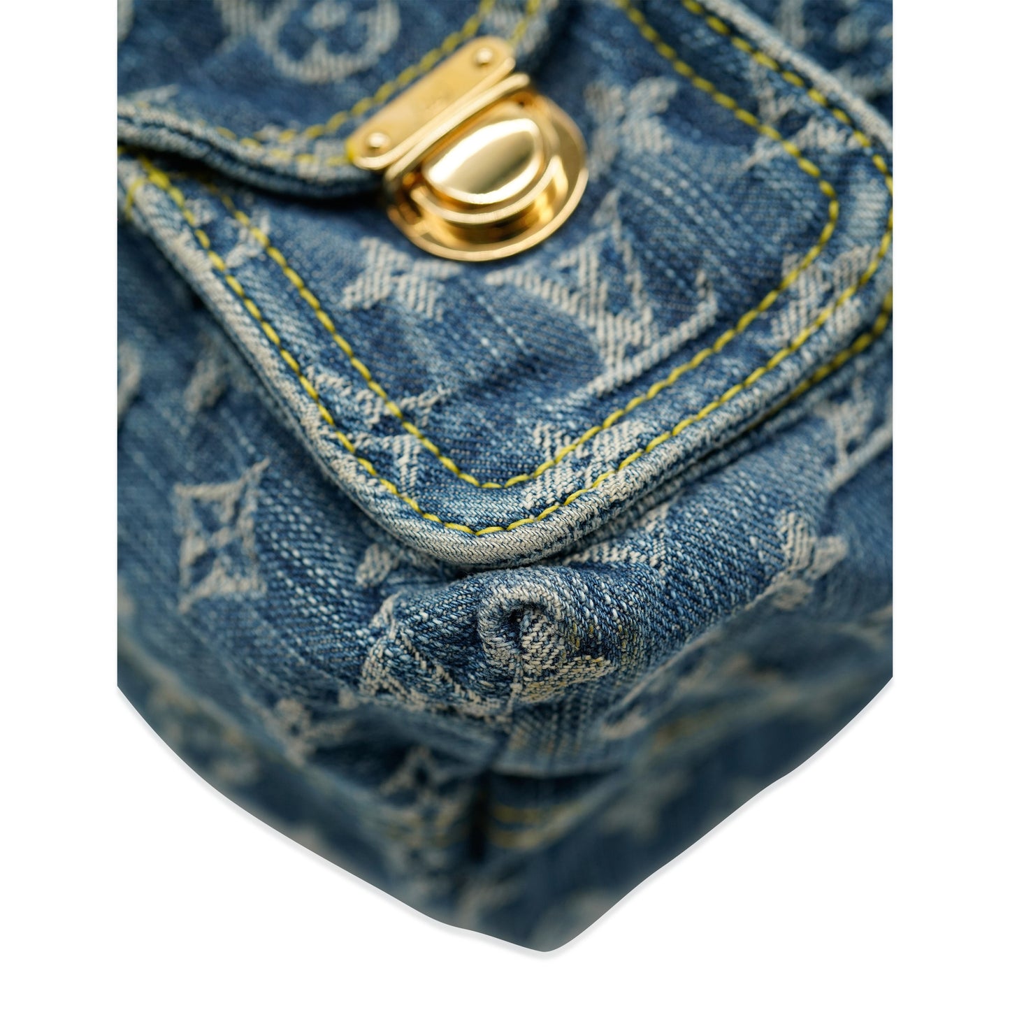 Louis Vuitton Louis Vuitton Blue Monogram Denim Sac a Dos PM