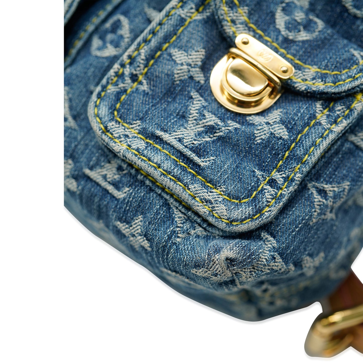 Louis Vuitton Louis Vuitton Blue Monogram Denim Sac a Dos PM