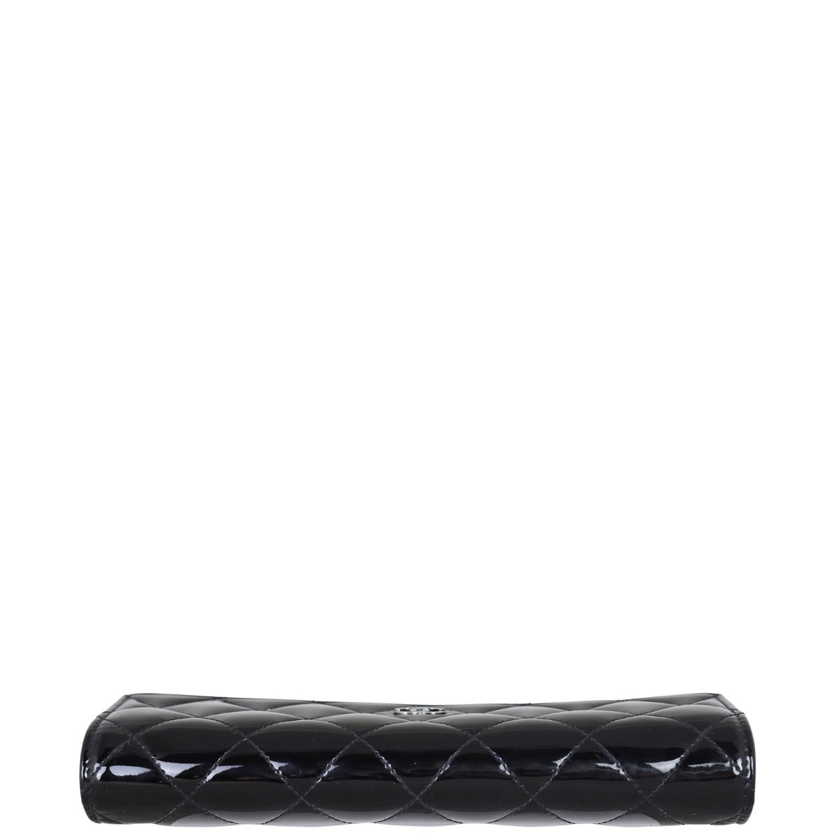 Chanel Classic Flap Long Wallet Patent | Silver Hardware