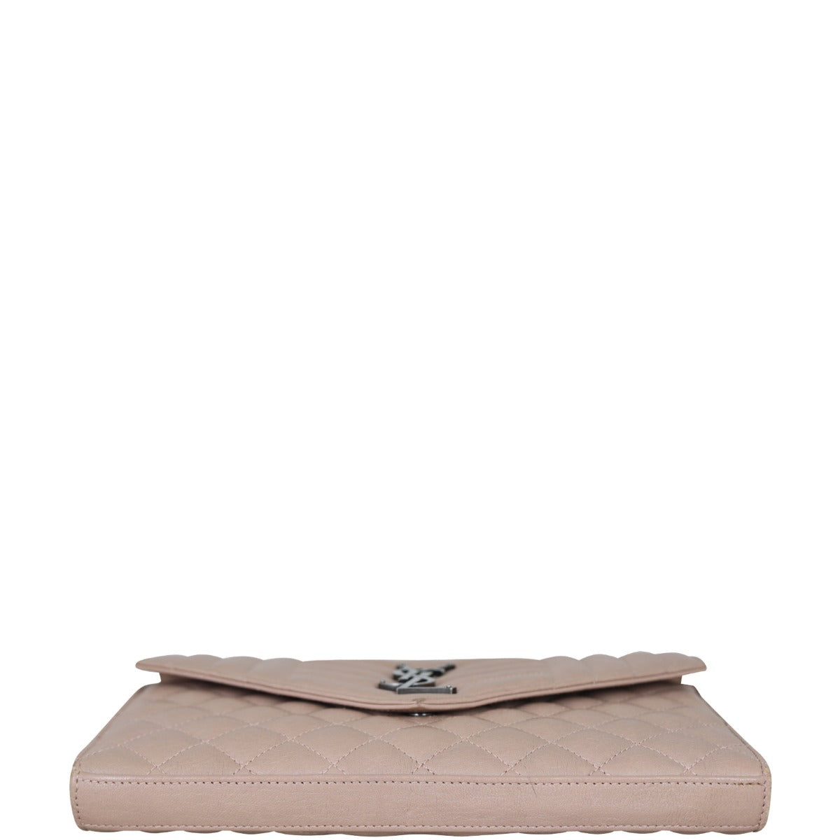 Saint Laurent Monogram Mix Matelasse Envelope Wallet on Chain