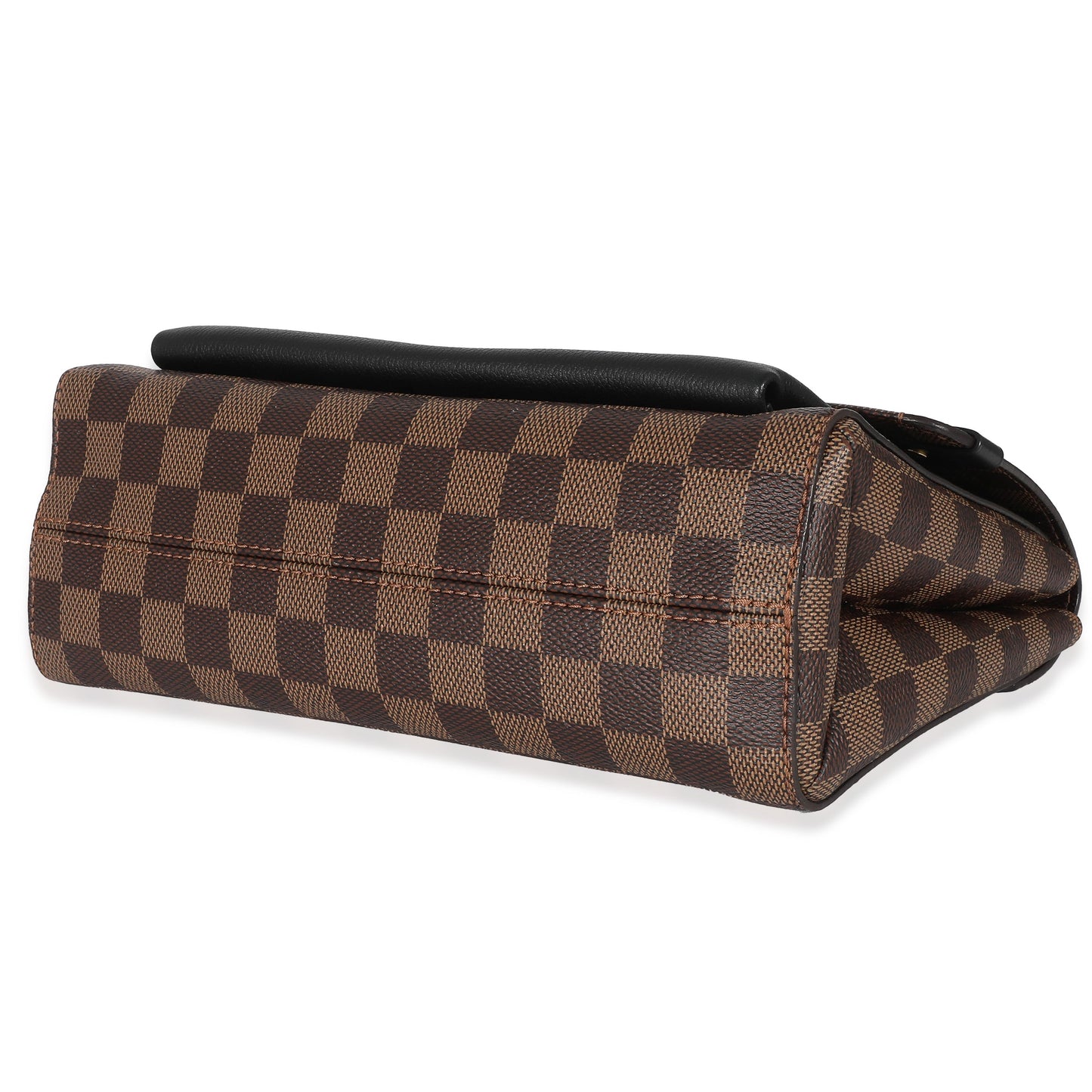 Louis Vuitton Louis Vuitton Black Taurillon Damier Ebene Canvas Vavin PM