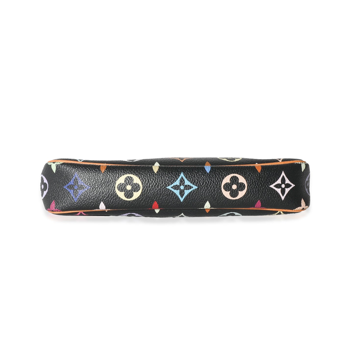 Louis Vuitton x Takashi Murakami Black Multicolor Canvas Pochette Accessories