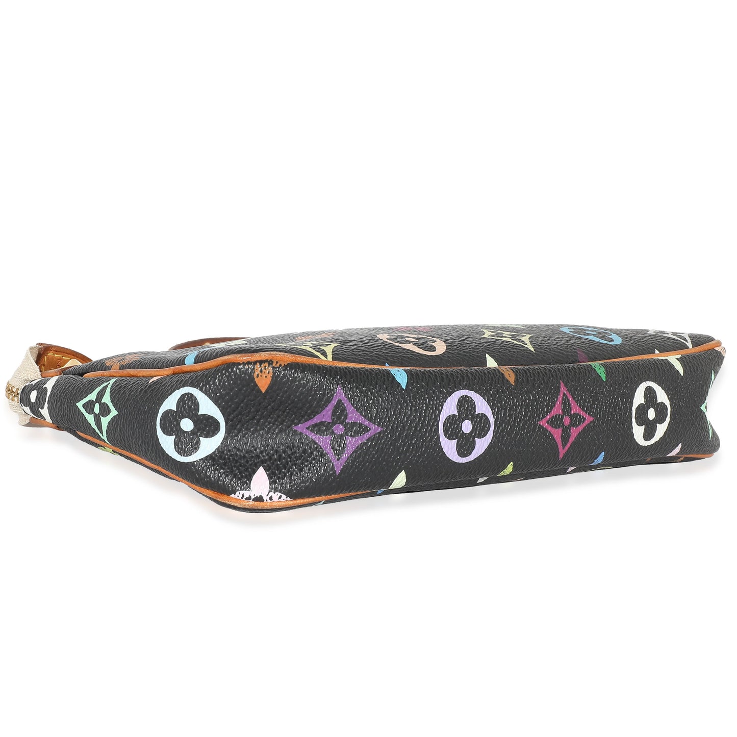 Louis Vuitton x Takashi Murakami Black Multicolore Canvas Pochette Accessoires