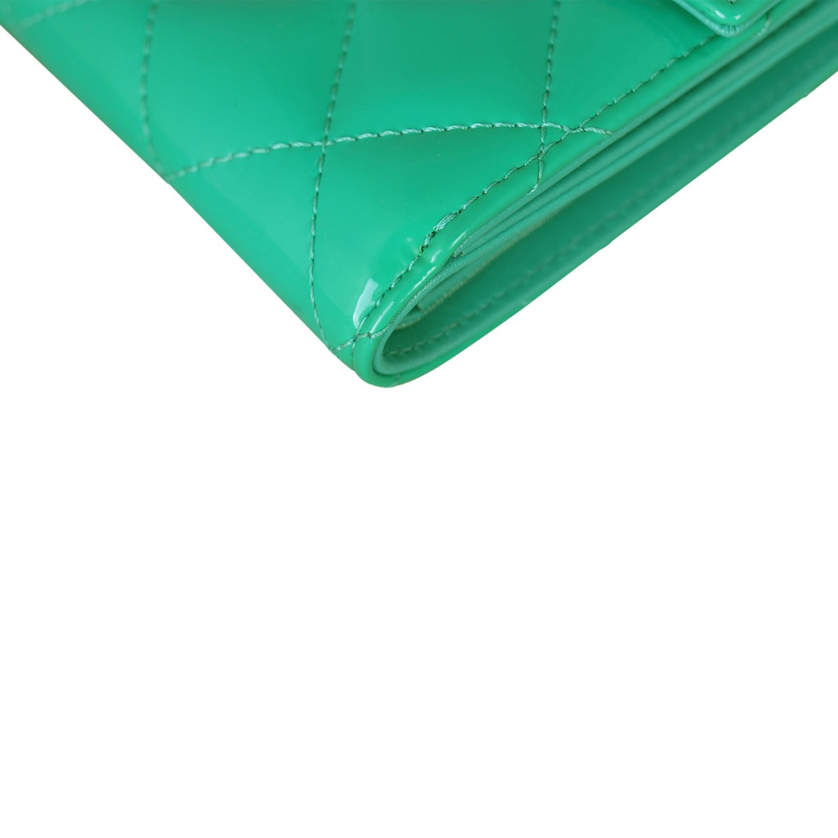 Chanel CC Compact Wallet Patent