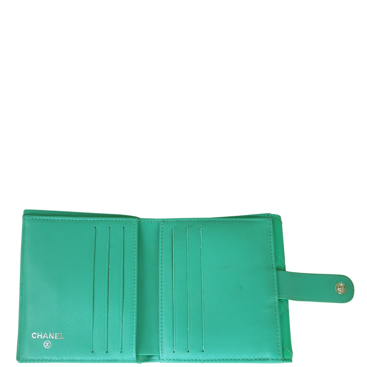 Chanel CC Compact Wallet Patent