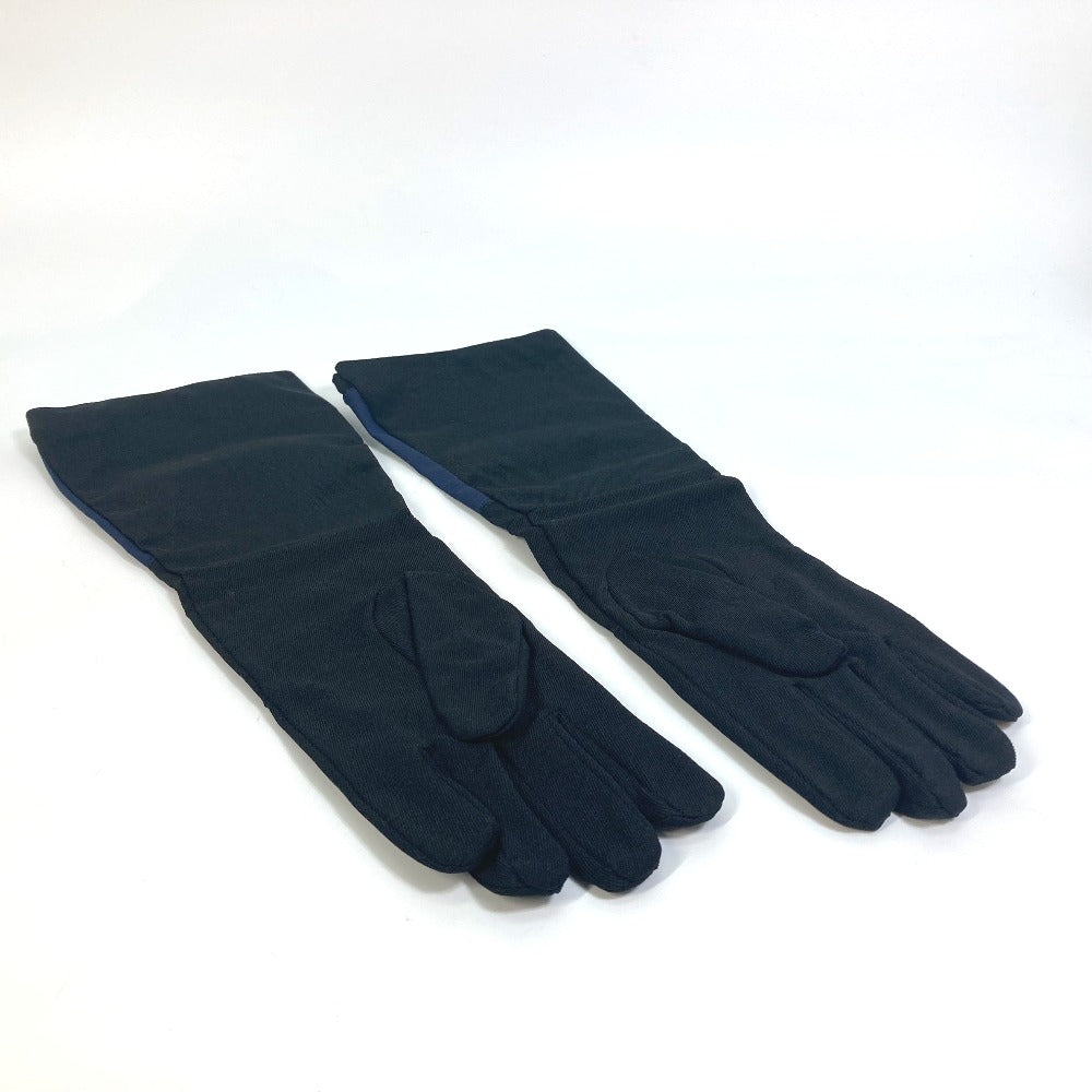 PRADA Glove 2G0980 Nylon canvas black test GUANTI logo mens 9