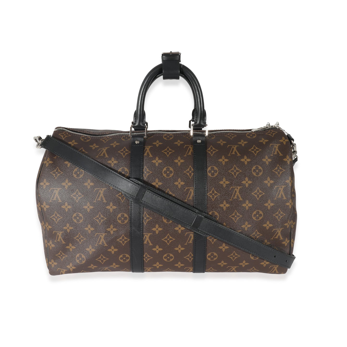 Louis Vuitton Monogram Macassar Keepall Bandoulière 45
