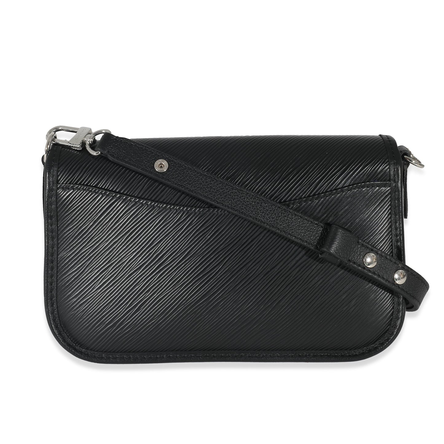 Louis Vuitton Louis Vuitton Black Epi Leather Buci Crossbody Bag