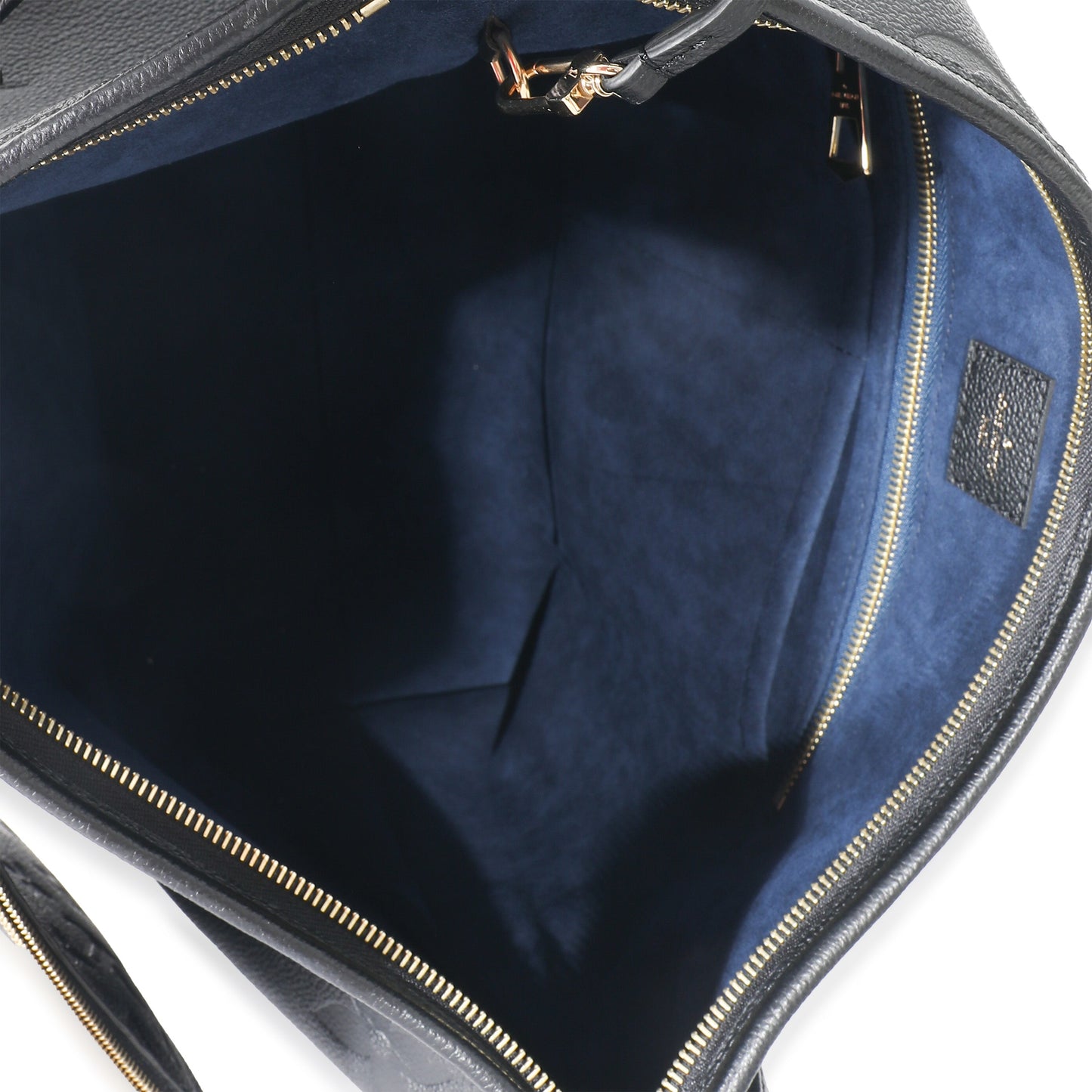 Louis Vuitton Louis Vuitton Black Monogram Empreinte Carryall MM 